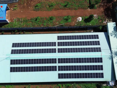  HOÀN THÀNH HỆ THỐNG ĐIỆN NĂNG LƯỢNG MẶT TRỜI 101kWp TẠI TRẠI NUÔI HEO – BÌNH PHƯỚC