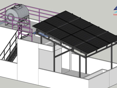 NAM PHƯƠNG TECH HOÀN THÀNH HỆ NĂNG LƯỢNG MẶT TRỜI 4KWP HOÀ LƯỚI BÁM TẢI TÂN BÌNH