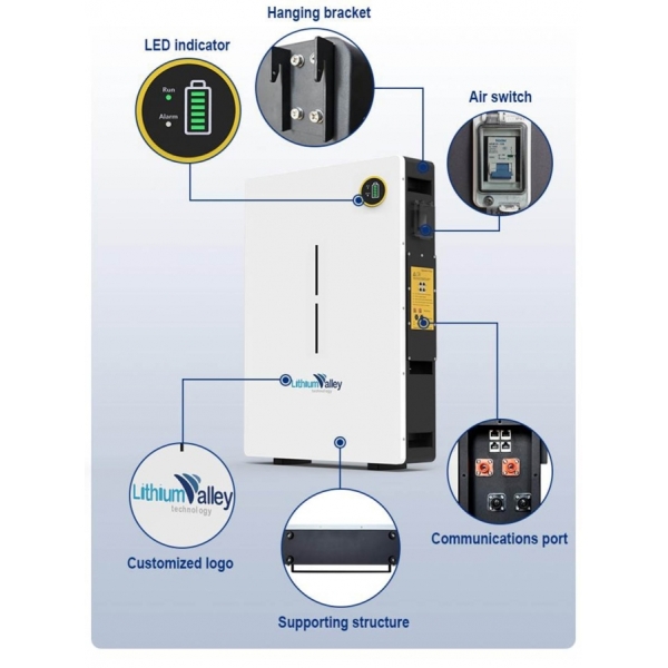 BATTERY LV-BAT-W5.12Ac 5.12kWh